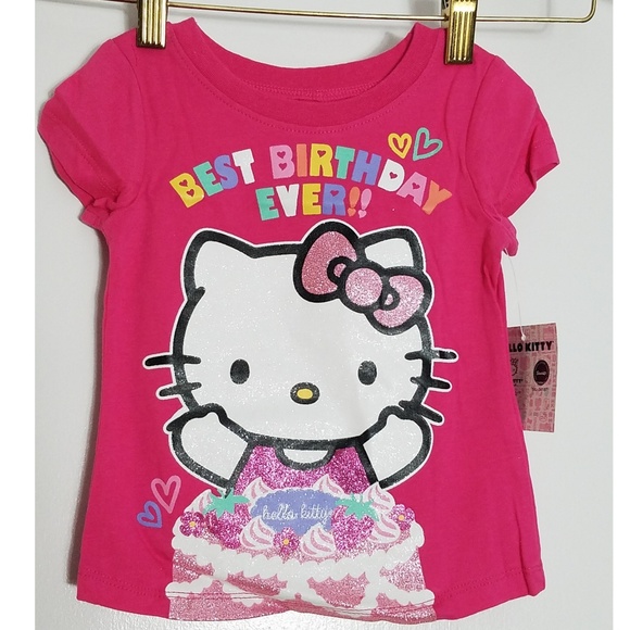 Size 2T NWT TODDLER GIRLS HELLO KITTY T-SHIRT